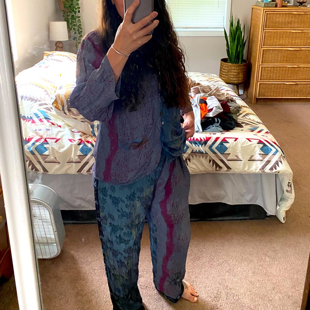 Boho hippie festival outfit/lounge outfit